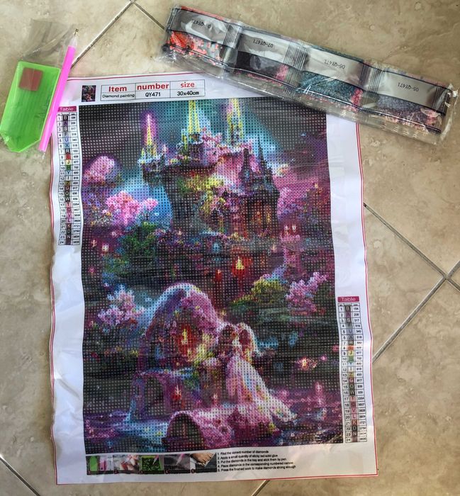 Kit diamond painting novo