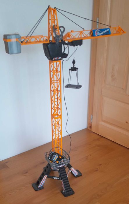 Zdalnie sterowany żuraw budowlany dźwig 120 cm