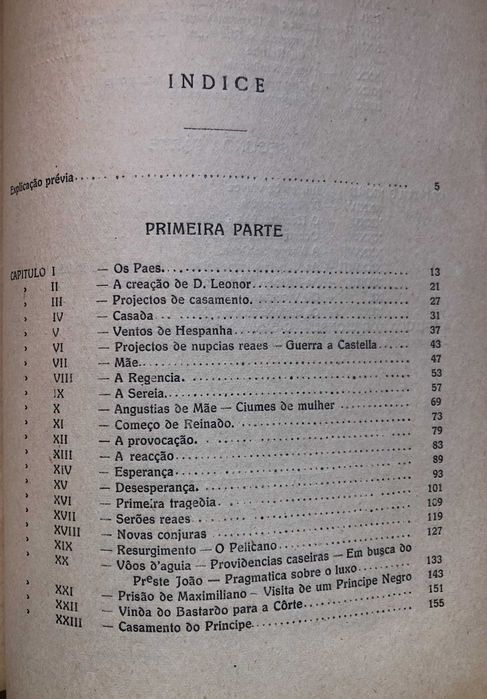 Livro A Rainha D. Leonor, de Conde de Sabugosa, 1921