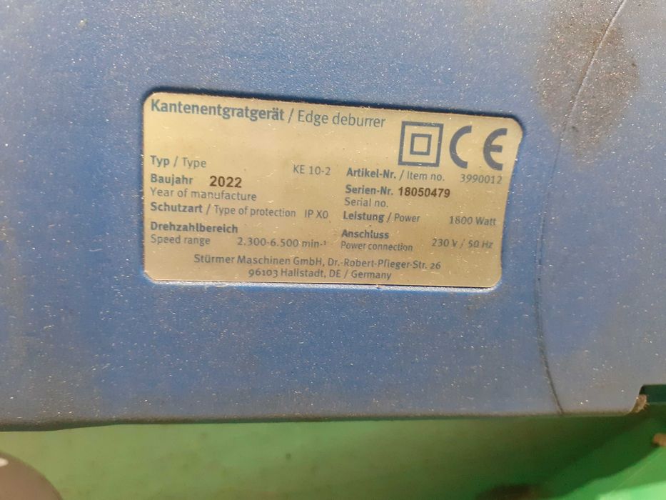 Gratownik krawędziowy / Ukosowarka Metallkraft KE 10-2