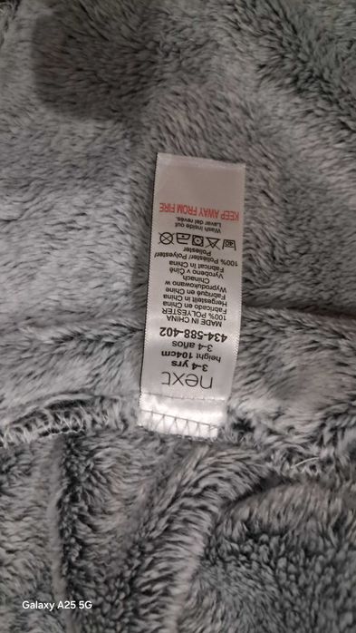 Szlafrok Next Nowy dla chłopca