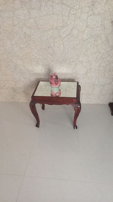 MESA ROMANTICA Base Espelho. 4 Fotos.