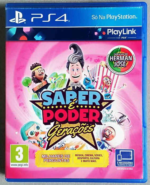 Jogo Saber É Poder Gerações Playstation 4 e 5 (PS4) (PS5)