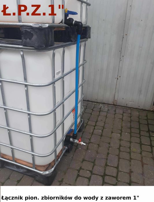 Mauzer 1000 l Zbiornik 1000 l Pojemnik IBC Paletopojemnik