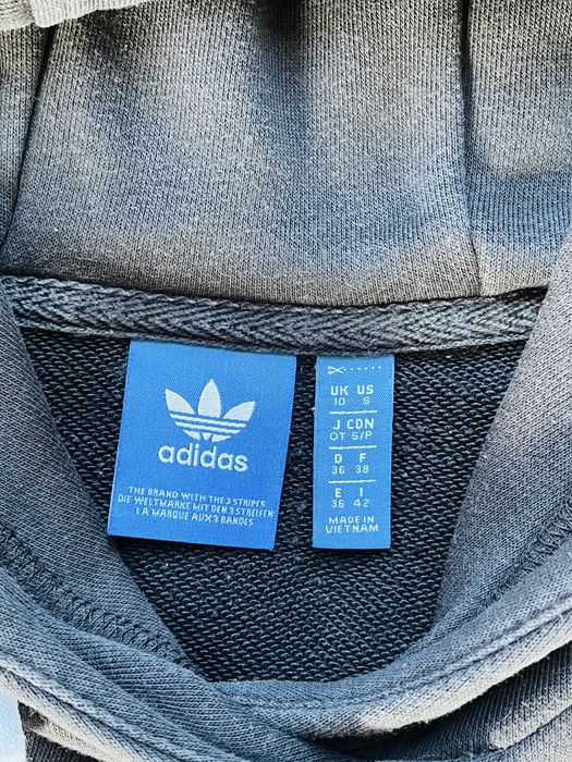 Adidas, krótka bluza, cropped hoodie, rozm. M / 38