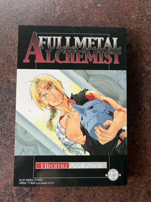 fullmetal alchemist manga tom 27