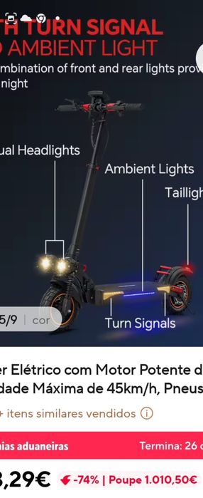 Trotinete eletrica Makeel Mx14 Nova