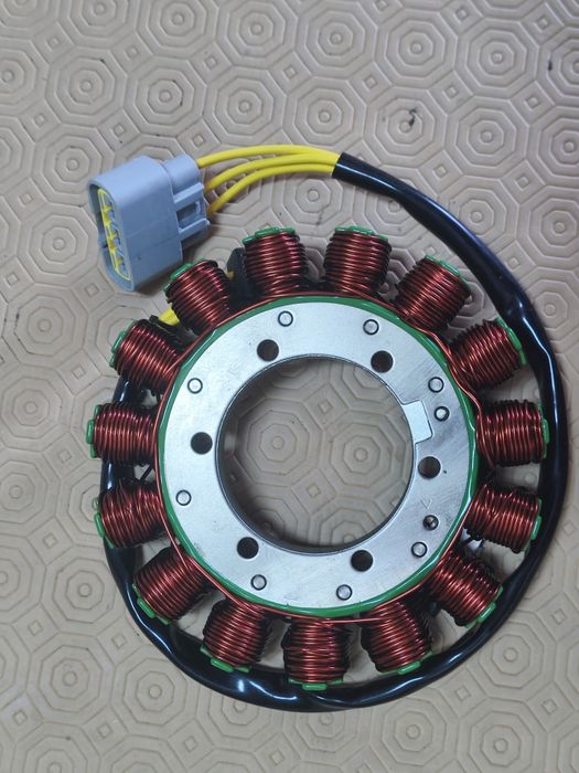 Bobine estator de gerador corrente para mota