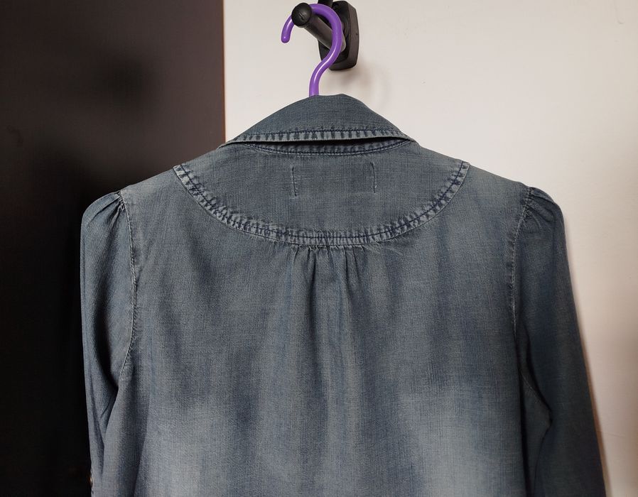 Koszula damska długi rękaw jeans 34 Clockhouse