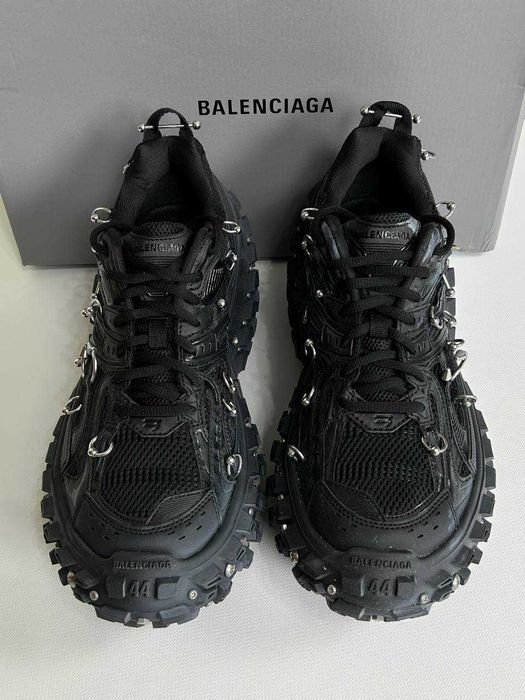 Balenciaga Defender Piercing кросівки чорні черные кроссовки кеди 44