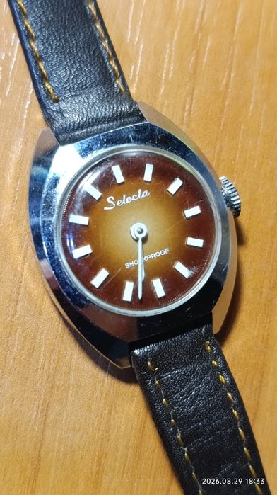 Вінтажний механічний годинник Selecta (Німеччина)