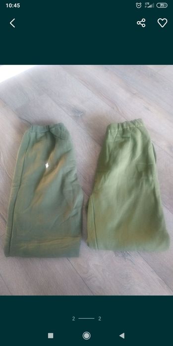 Spodnie wojskowe dresowe rozmiar M