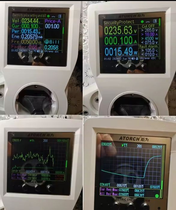 Розумна розетка Atorch S1 WiFi, Термостат  TUYA 16A +датчик температур