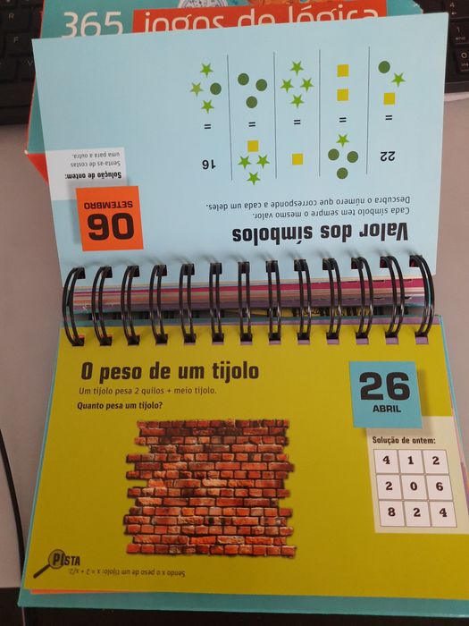 Jogos de lógica parac exercitar neurónios
