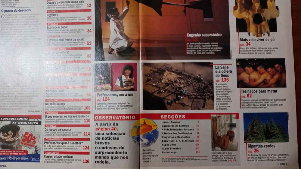 Super Interessante n° ZERO de 1998 a primeira