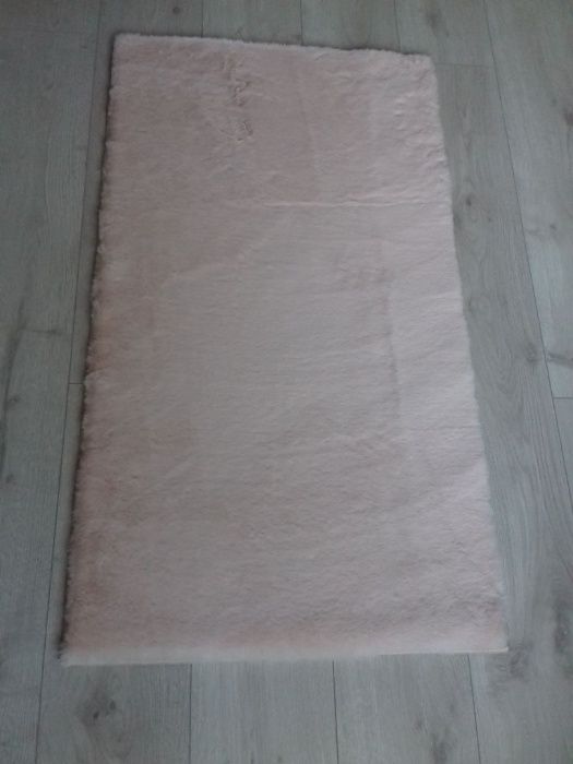 60x110 cm MIĘKKI DYWAN RABBIT KRÓLIK shaggy ivory