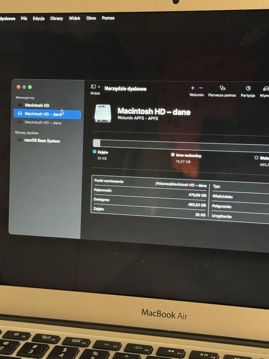Mac book air 13- 2014