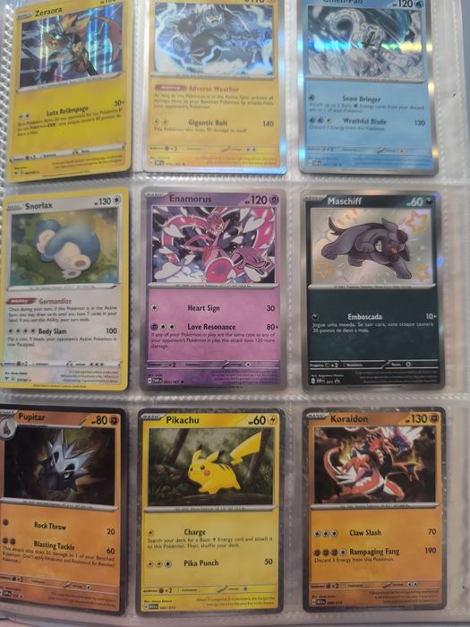 Cartas Pokémon tcg