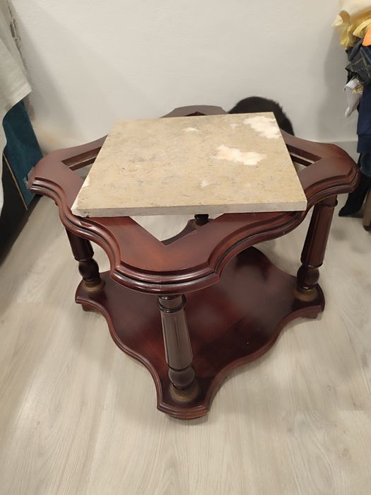 Mesa de sala para efeito