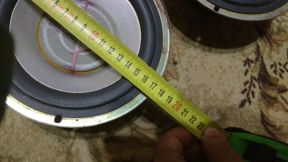Нч динамики 80W 6Om 175mm (145мм посадочный диаметр)компрессионные