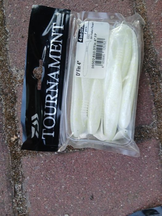 Zestaw nowych gum daiwa 10.2cm