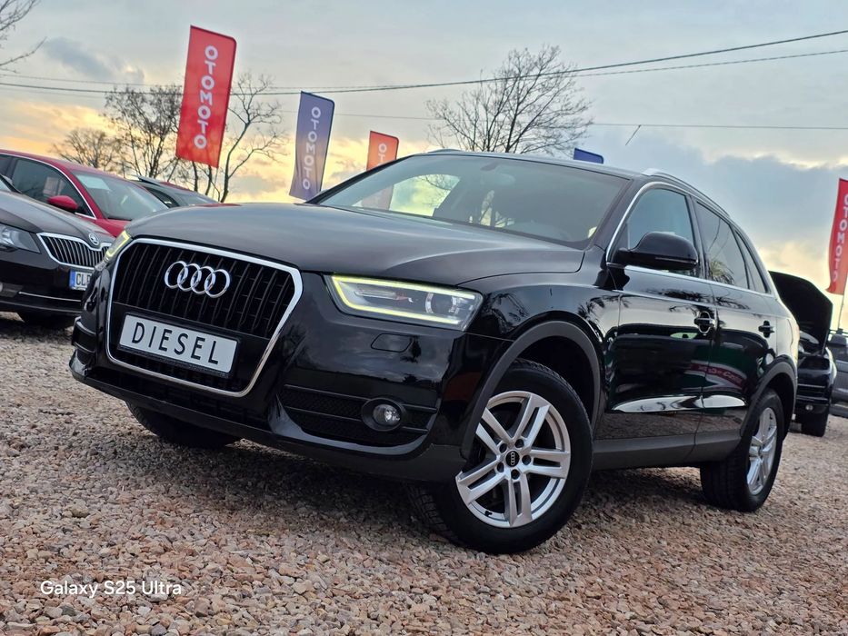 Audi Q3 2.0TDI#140PS#Ledy#Bixenon#Navi#Kamera#Climatr#Świeży Import#Gwarancja!
