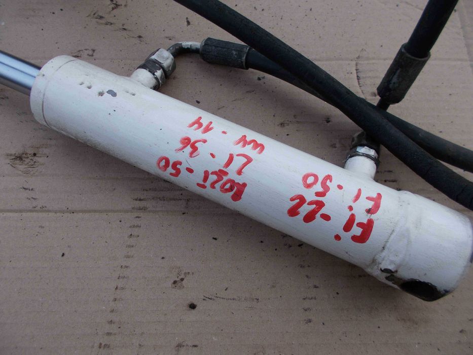 Siłownik hydrauliczny dwustronny pompka wywrot do przyczepki prasa