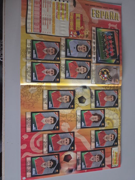 Caderneta Euro 2004 completa