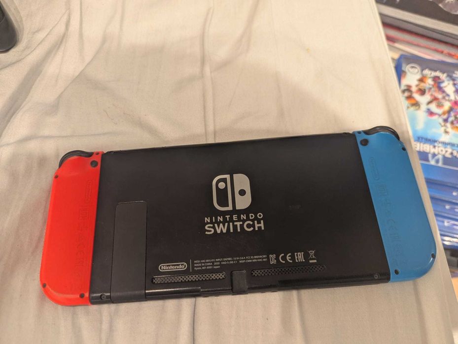 nintendo switch z grą minecraft