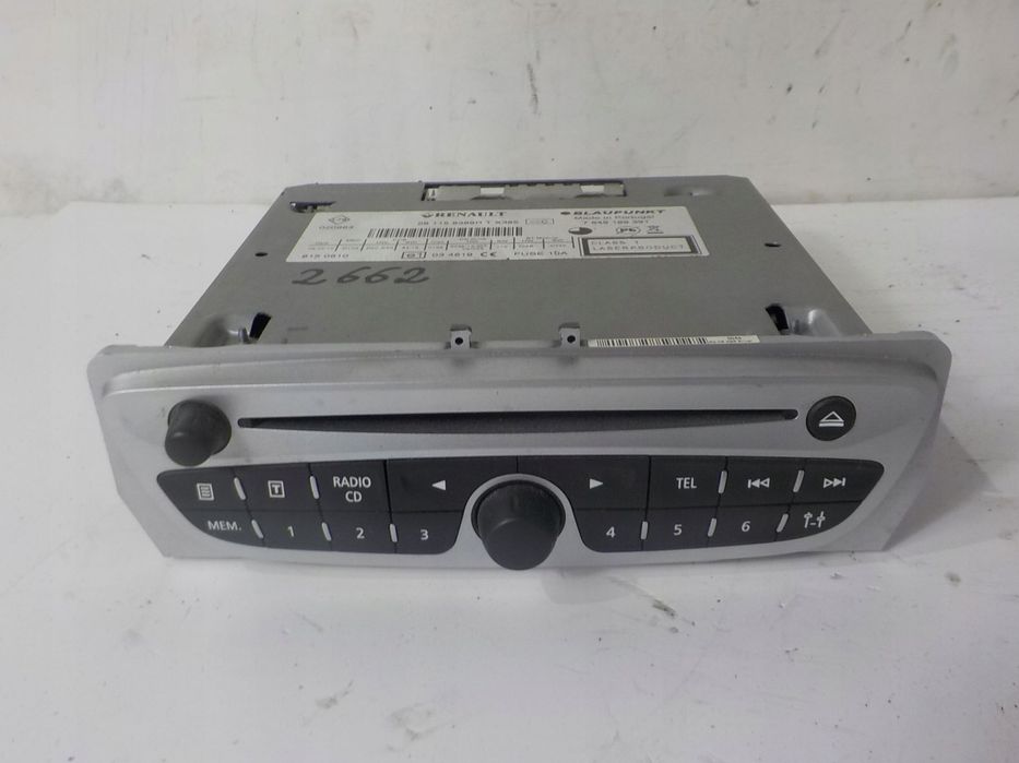 RENAULT MEGANE III SCENIC III RADIO KOD 281159389R