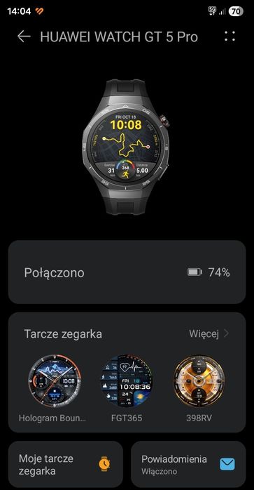 Zegarek Huawei Watch GT 5 Pro.