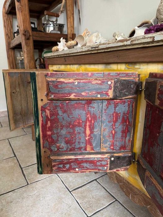 Aparador, consola, móvel TV, armário rústico