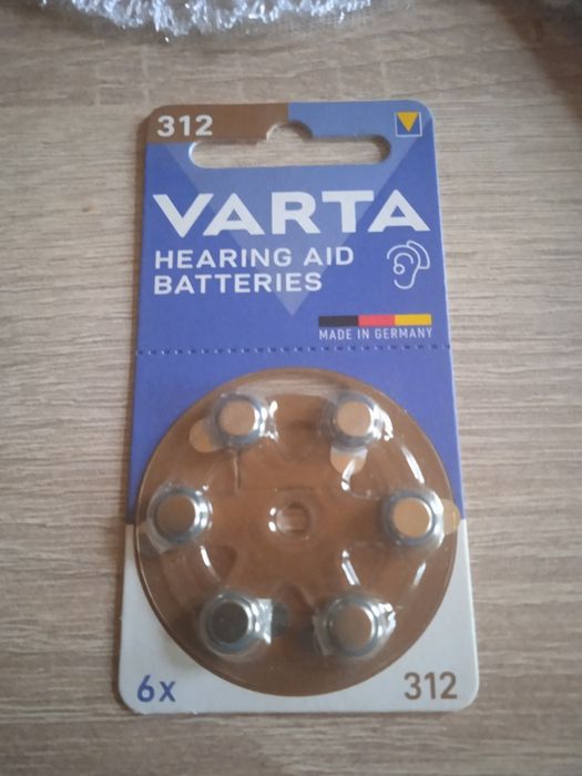 Baterie Varta Hearing aid batteries nowe