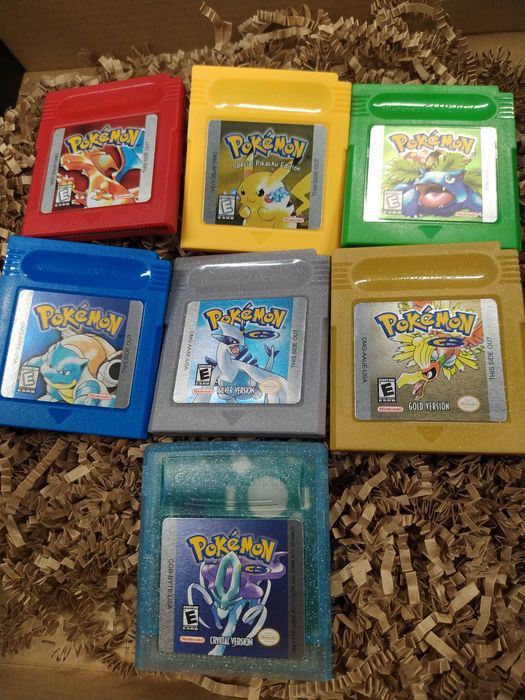 Kultowa gra Pokemon Blue - Gameboy Color/Advance/SP/Pocket - NOWA