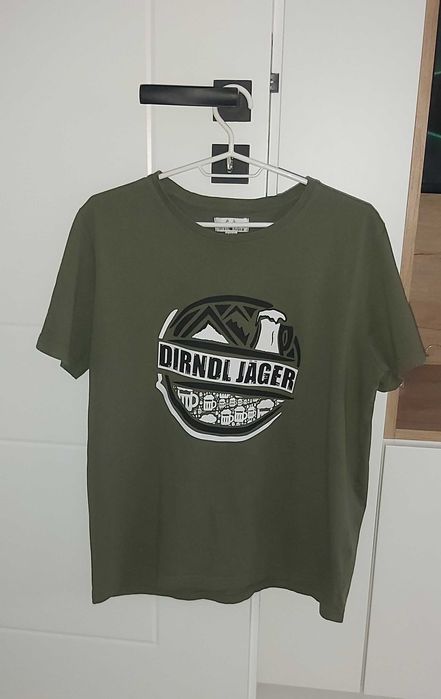 Koszulka męska w kolorze khaki