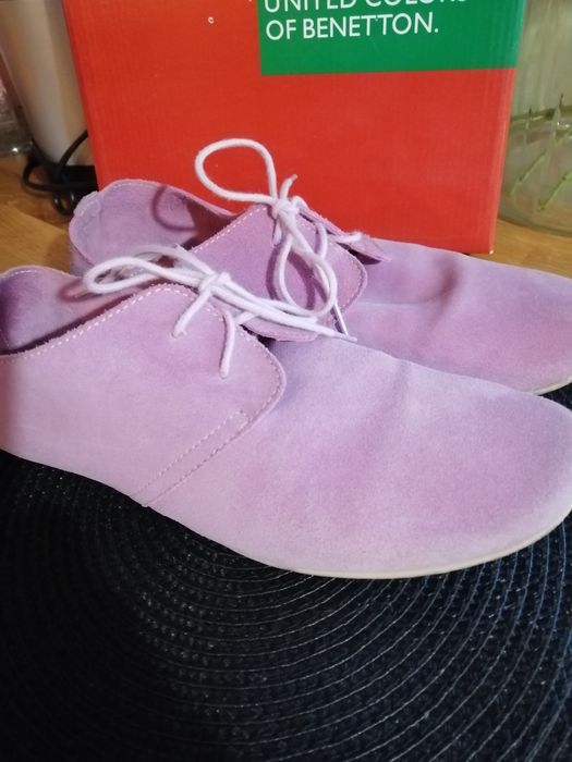 Mokasyny 40, Benetton.