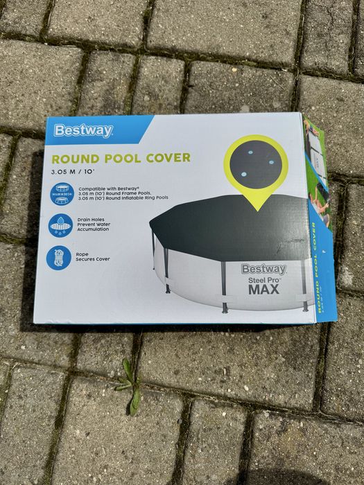 Pokrywa pokrowiec plandeka na basen stelażowy 305 cm BESTWAY