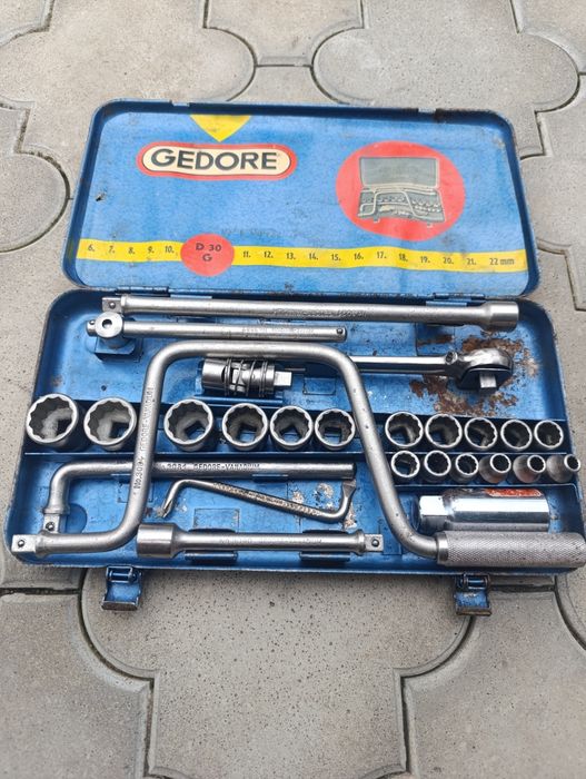 Gedore D30 zestaw kluczy 3/8