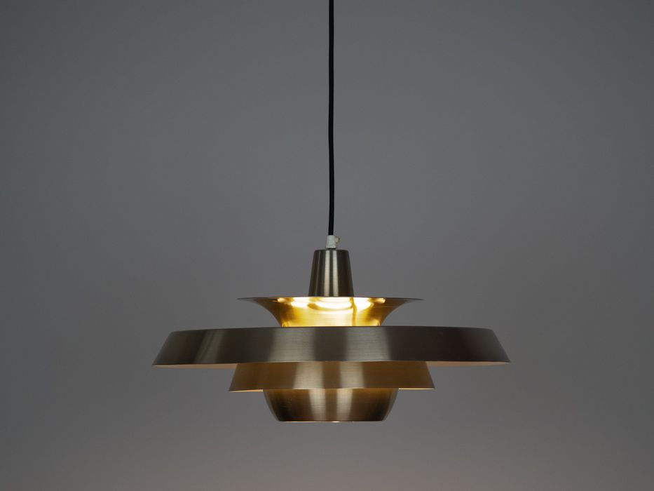 Duńska vintage lampa Superlight proj. David Mogensen, lata 70-te