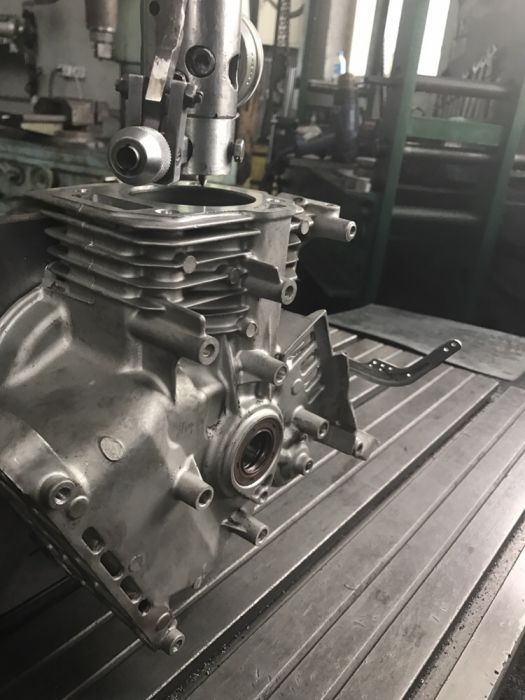 Гильзовка, расточка блока цилиндров.