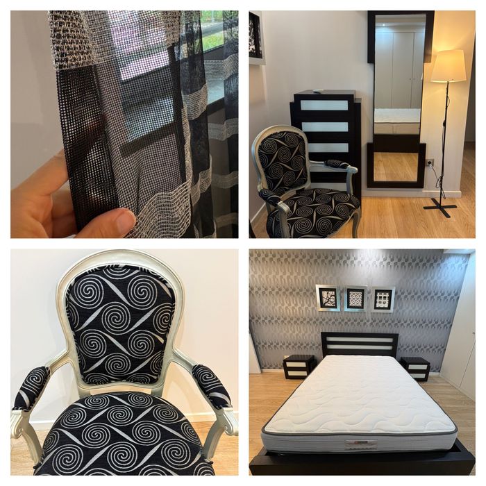 * Reservado* Móveis do quarto de alta qualidade, usados Colchão como novo! 150x190