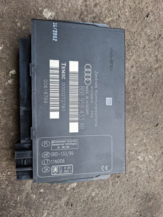 Modul komfortu audi a4 b6 b7 8e0,959,433ar