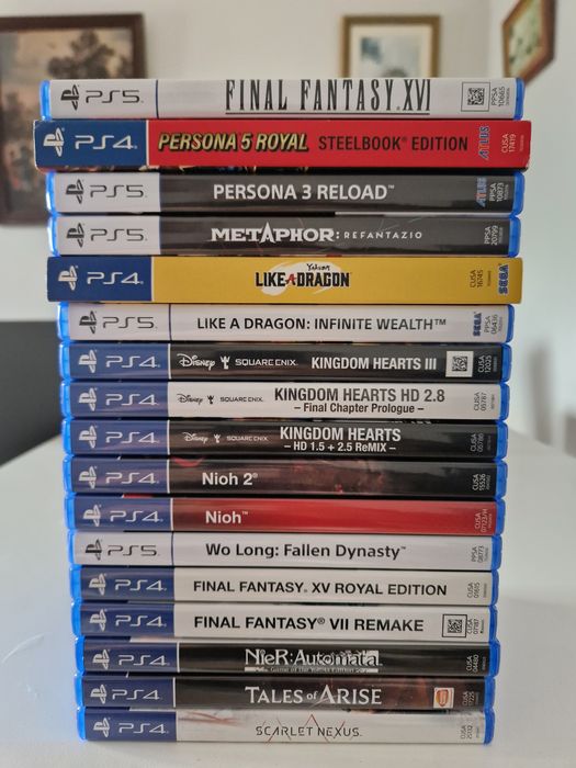 Jogos RPG - Playstation 4 e 5
