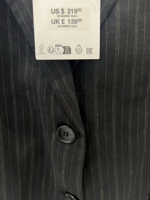 Пиджак блейзер Zara лен премиум limited