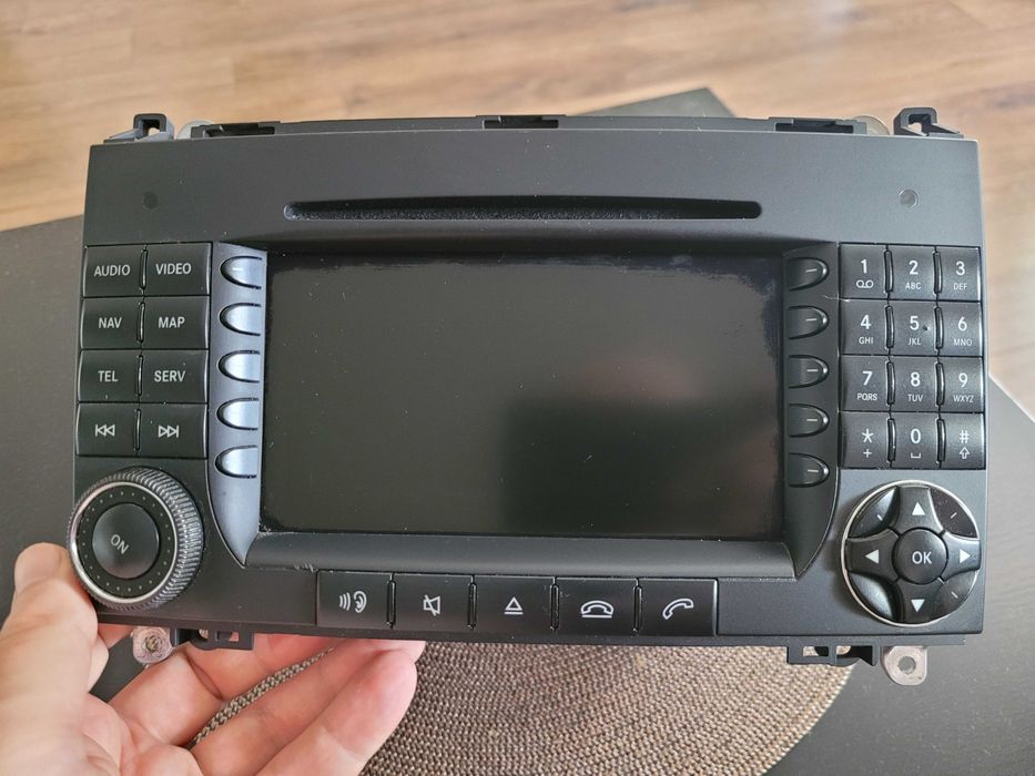 Radio CD Nawigacja Mercedes Comand Becker BE7095