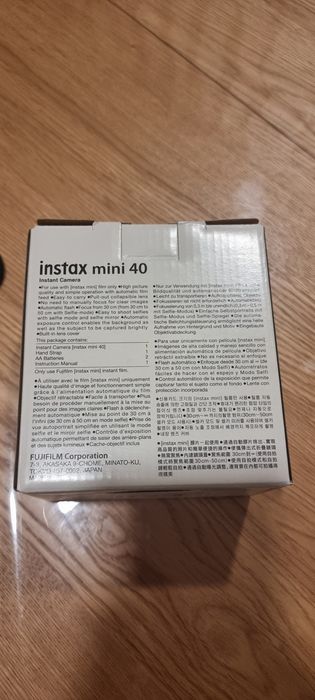 Instax Mini 40 com Bolsa