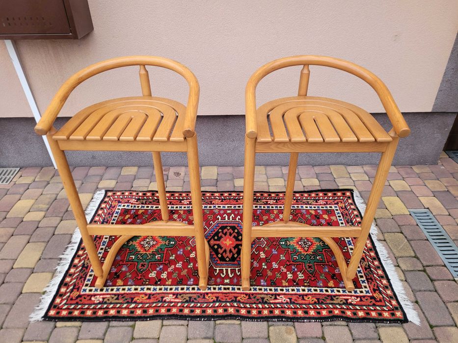 Stołki barowe Almillmö, Niemcy, lata 80 Vintage Design
