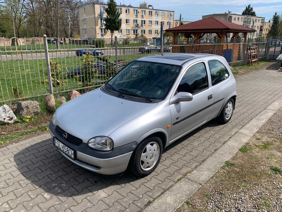 OPEL CORSA B 2000r. // 1.0 / 54 KM // Mały przebieg //  Wspomaganie // Hak // Zdrowy spód //