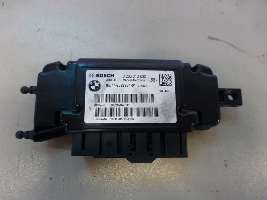 BMW 3 F30 F31 F34 moduł sterownik poduszek airbag 6826984 sprawny