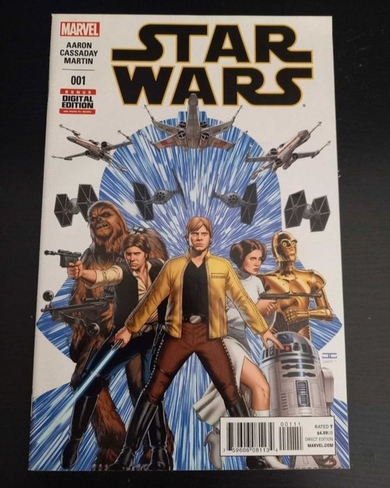 Comic banda desenhada Star Wars numero 1 de 2015